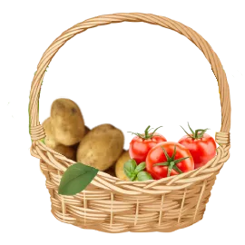 Potato-500gm, Tomato-500