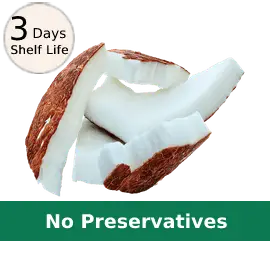 coconut chunks - nariyal