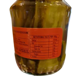 Gherkins Zesty Slices